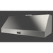 Fulgor Milano 48 in. 1000 CFM Professional Under Cabinet Range Hood with Knob Control in Stainless Steel - F6PH48DS1