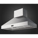 Fulgor Milano 48 in. 1000 CFM Professional Wall Mount Range Hood in Stainless Steel - F6PC48DS1