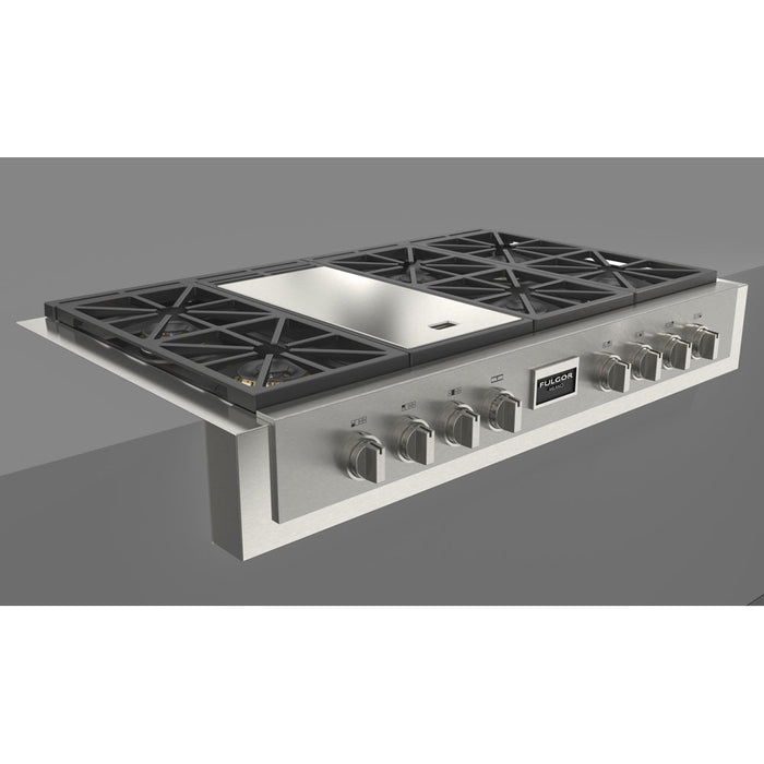 Fulgor Milano 48 in. 600 Professional Series All Gas Rangetop - F6GRT486GS1