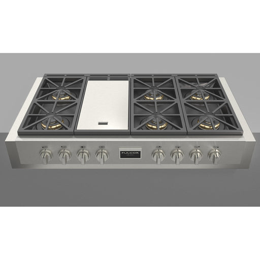 Fulgor Milano 48 in. 600 Professional Series All Gas Rangetop - F6GRT486GS1