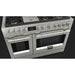 Fulgor Milano 48 in. 600 Series Pro All Gas Range with 6 Burners and Trilaminate Griddle in Stainless Steel - F6PGR486GS2