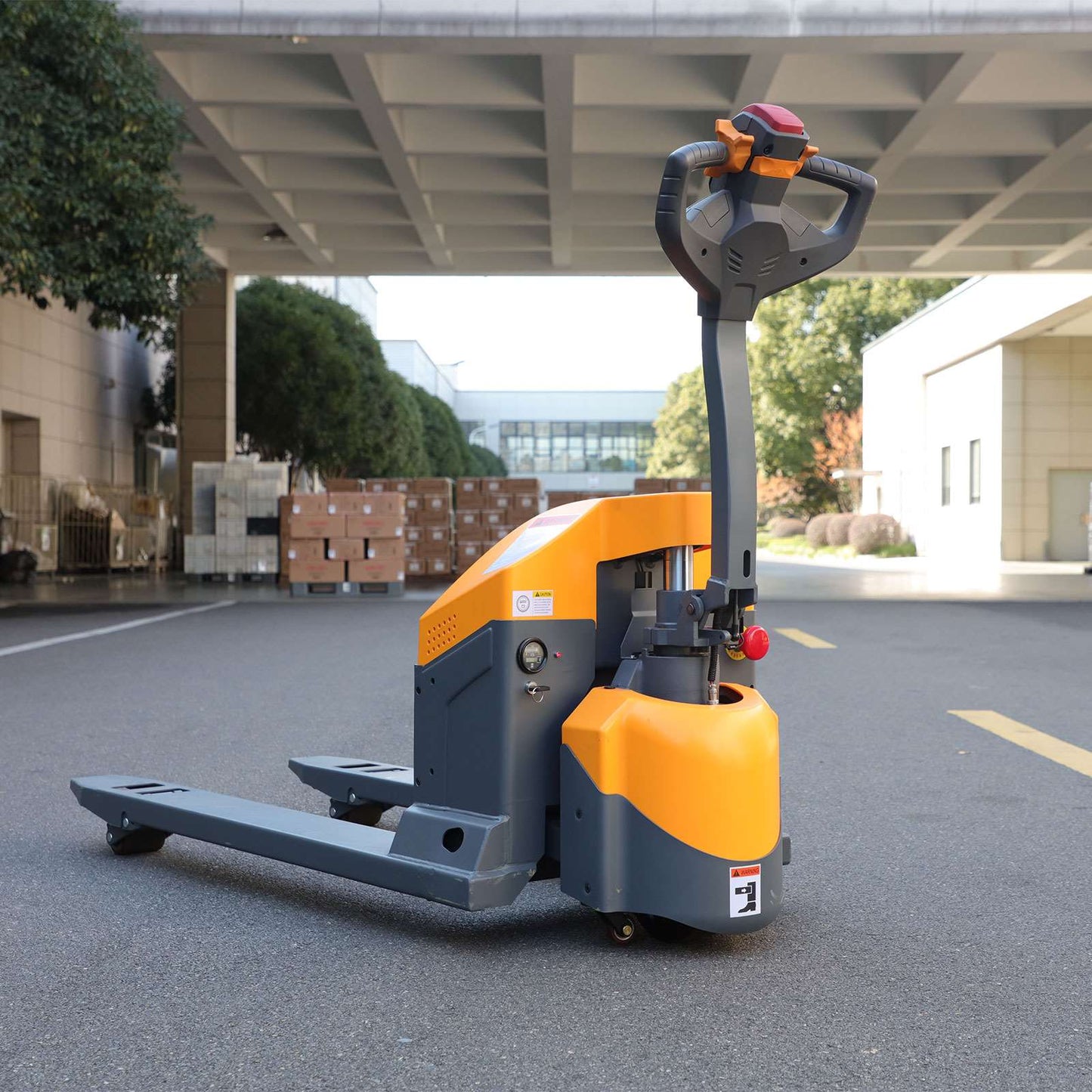 Apollolift Electric Walkie Pallet Truck| 3300 lb| 48" x 27" Forks  - A-1029
