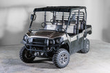 UTV Windshields TERRARIDER KAWASAKI MULE PRO (FX / DX MODELS) SERIES (2015+) FULL UTV WINDSHIELD - SCRATCH RESISTANT 1/4” - KMPSFULL14MAR