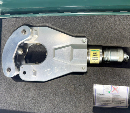 Greenlee RK06FT Remote Hydraulic Crimper - Reconditioned - RK06FT