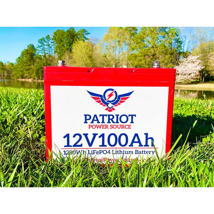 PATRIOT POWER 12V 100AH BATTERY