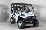 UTV Windshields Kawasaki T4 Full 1/4" - Scratch Resistant Terrarider Windshield (2012-2014) - KT4FULL14MAR