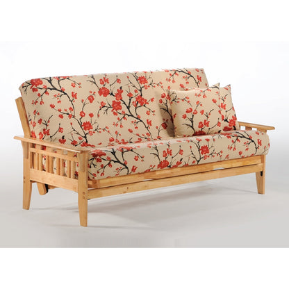 Night and Day Furniture Kingston Standard Futon Frame Complete - KIN-BN-FUL-COM-CHO