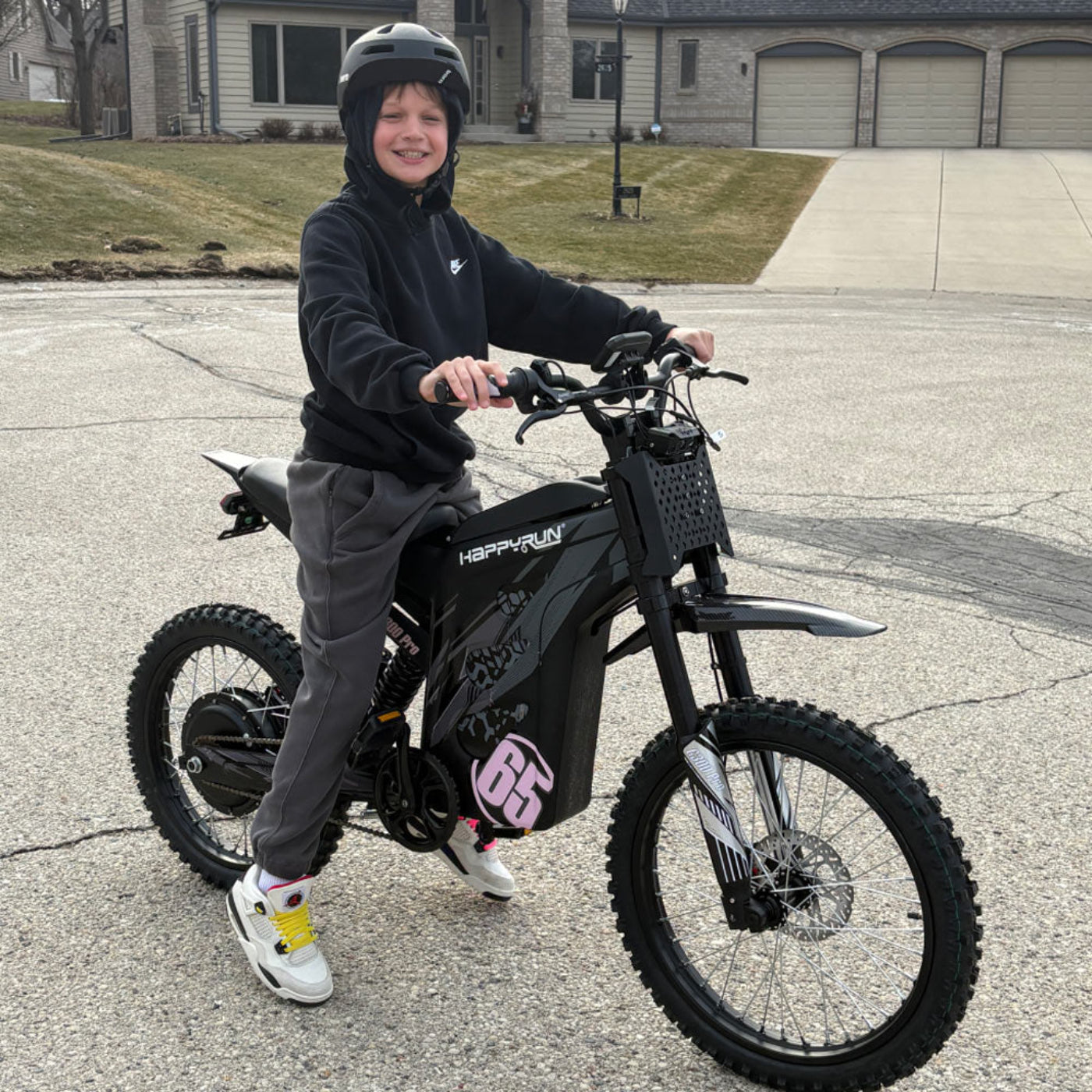 HappyRun G300 Pro 6500W High Speed Electric Dirt Bike - G300Pro