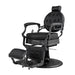 OmySalon BC1601 Vintage Style Heavy Duty Hydraulic Recline Barber Chair - G59000497+G59000498