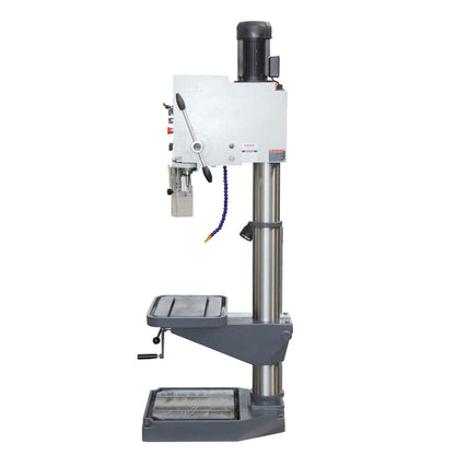KAKA INDUSTRIAL Gear Head Vertical Drill Press, 2.2kW 220V 3-Phase, 8-Speed (108-1800 RPM), 40mm Max Drilling,5.9inches Spindle Travel,MT4 Taper,DRO Depth Control GD-40 - 190004V220