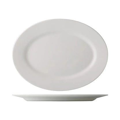 CAC China Oval Platter 15 3/4" Case of 12 Pcs - GDC-51