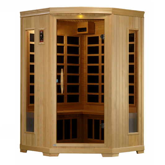 Golden Designs "Torino" Low EMF Far IR Sauna  - GDI-3356-01