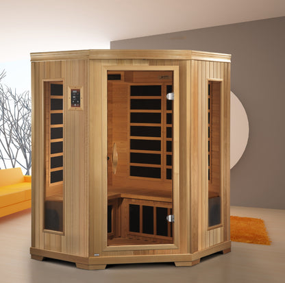 Golden Designs "Torino" Low EMF Far IR Sauna  - GDI-3356-01