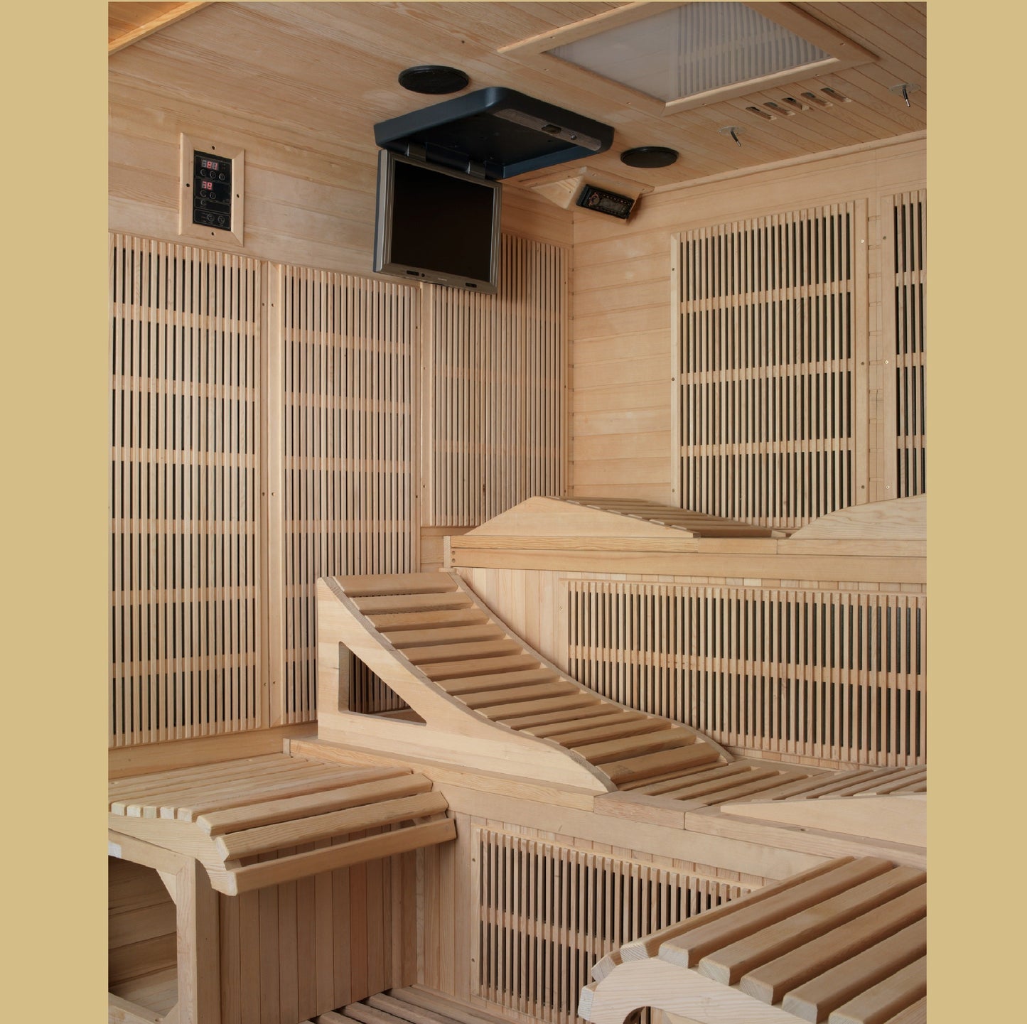 Golden Designs "Monaco" Near Zero EMF Far IR Sauna  - GDI-6996-01