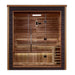 Golden Designs Drammen 3 Person Outdoor-Indoor Traditional Sauna - Canadian Red Cedar Interior - GDI-8203-01