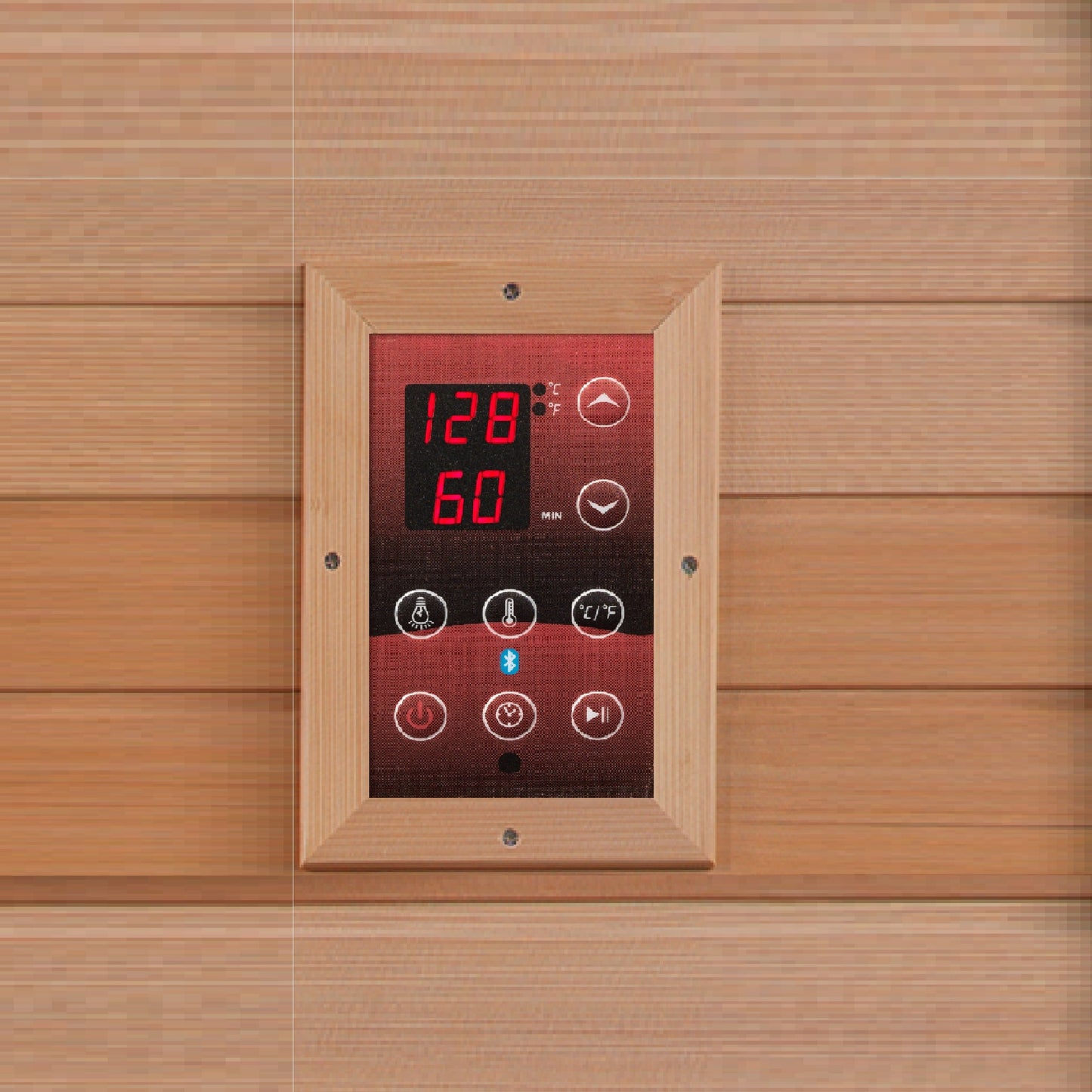 Golden Designs "Monaco" 6 Person Ultra Low EMF Far IR Sauna - DYN-6996-01 Elite