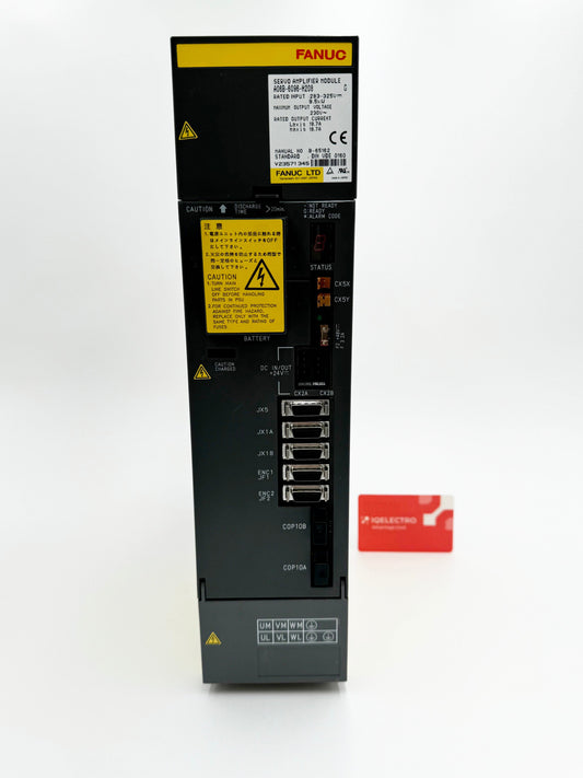 Fanuc Corporation GE Fanuc 2 Axis Alpha Servo Module MDL SVM2-80/80 - A06B-6096-H208