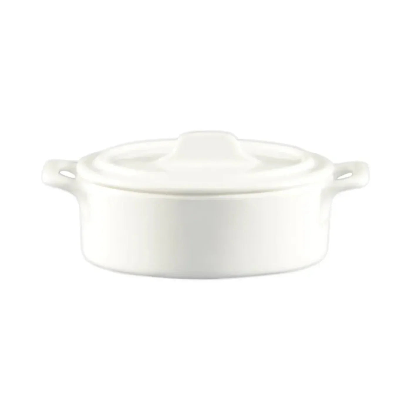 CAC China Gourmet Jar W/ Lid 20oz 8 1/2" Case of 24 Pcs - GMJ-8