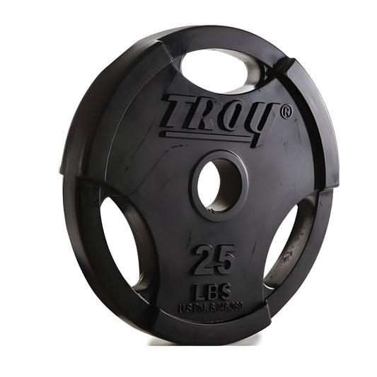 Troy GO-U Urethane Encased Olympic Grip Plate (Pairs) - GO-U_255lb_Set