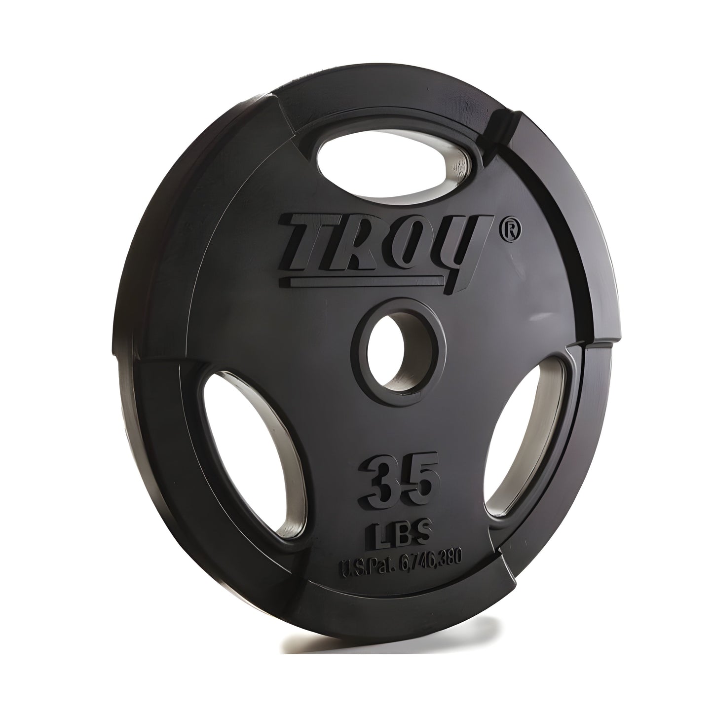Troy GO-U Urethane Encased Olympic Grip Plate (Pairs) - GO-U_255lb_Set