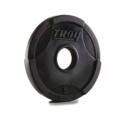 Troy GO-U Urethane Encased Olympic Grip Plate (Pairs) - GO-U_255lb_Set