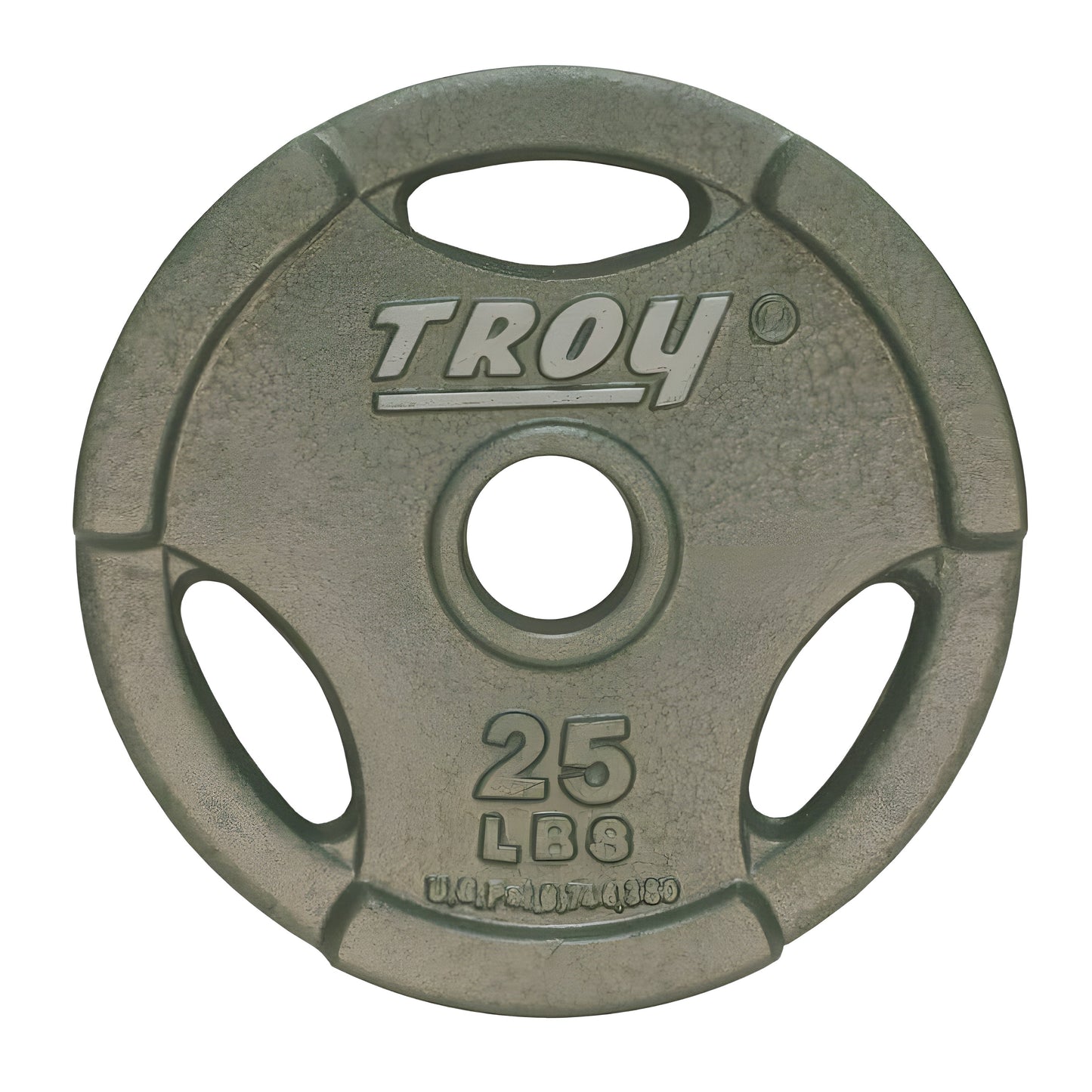 TROY GO Machined Olympic Grip Plate Gray - GO_255lb_Set