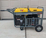 Wacker Neuson GPS9700A Portable Generator with Electric Start, Wheel Kit & Honda – #5100042221