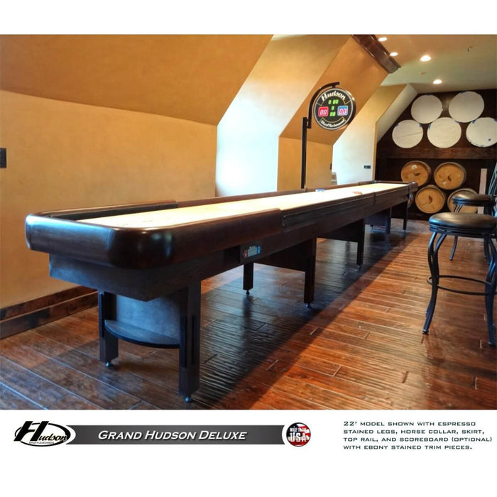 Grand Hudson Deluxe Shuffleboard Table 9'-22' - GHUD