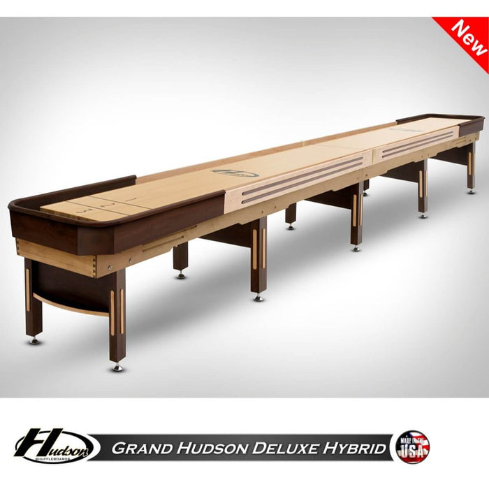 Grand Hudson Deluxe Hybrid Shuffleboard Table 9'-22'