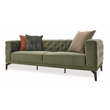 Enza Home US Dorian 3 Seater Sofa - 2040 - K1 - 10601 Green - AR:217 - 1431715