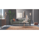 Enza Home US Dorian 3 Seater Sofa - 2040 - K1 - 10601 Green - AR:217 - 1431715