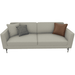 Enza Home US Dante 3 Seater Sofa - 2101 - K1 - 12701 Light Grey - AR:217 - 1434092