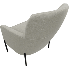 Enza Home US Dante Armchair - 2101 - K1 - 12701 Light Grey - AR:217 - 1434085