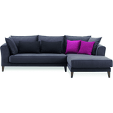 Enza Home US Merlin Corner Sofa - Left Hand Facing - 2015 - K1 - 10405 Dark Grey - AR:301 - 1431756