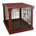 Merry Products & Garden Cage with Crate Cover, Mahogany - MPLC001