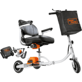 Super Handy GUT140 48V 3-Wheeled Lightweight Long Range with Extra Battery Folding Mobility Scooter New