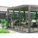 PERGOLUX S2 Clear Tempered Glass Wall Panel for Pergola