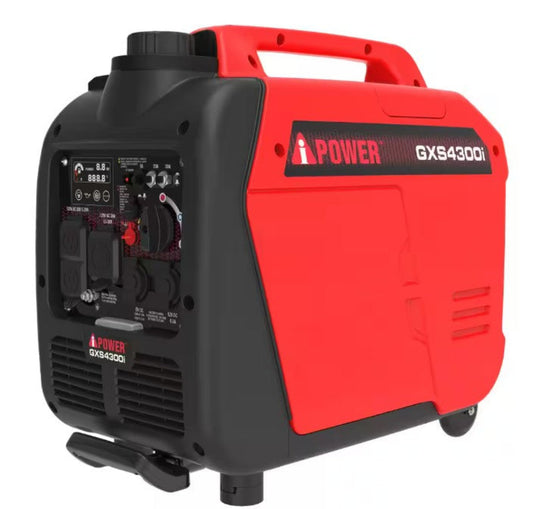 A-iPower 3450W/4300W Generator Gas Low THD Inverter CO Alert New - GXS4300i