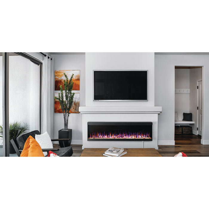 Napoleon Fireplaces Trivista Pictura 3-Sided Wall Mount Electric Fireplace, Napoleon, 50", 60", NEFL50H-3SV