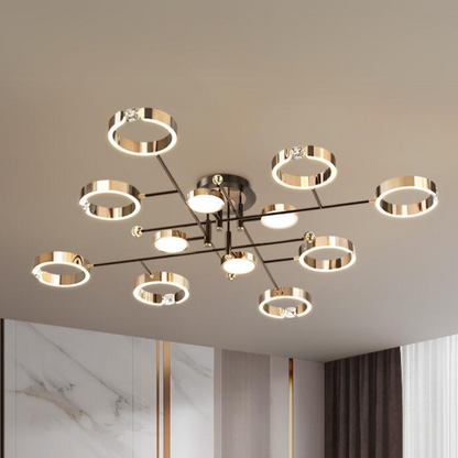 Gilded Radiance Pendant Light - Procure Décor
