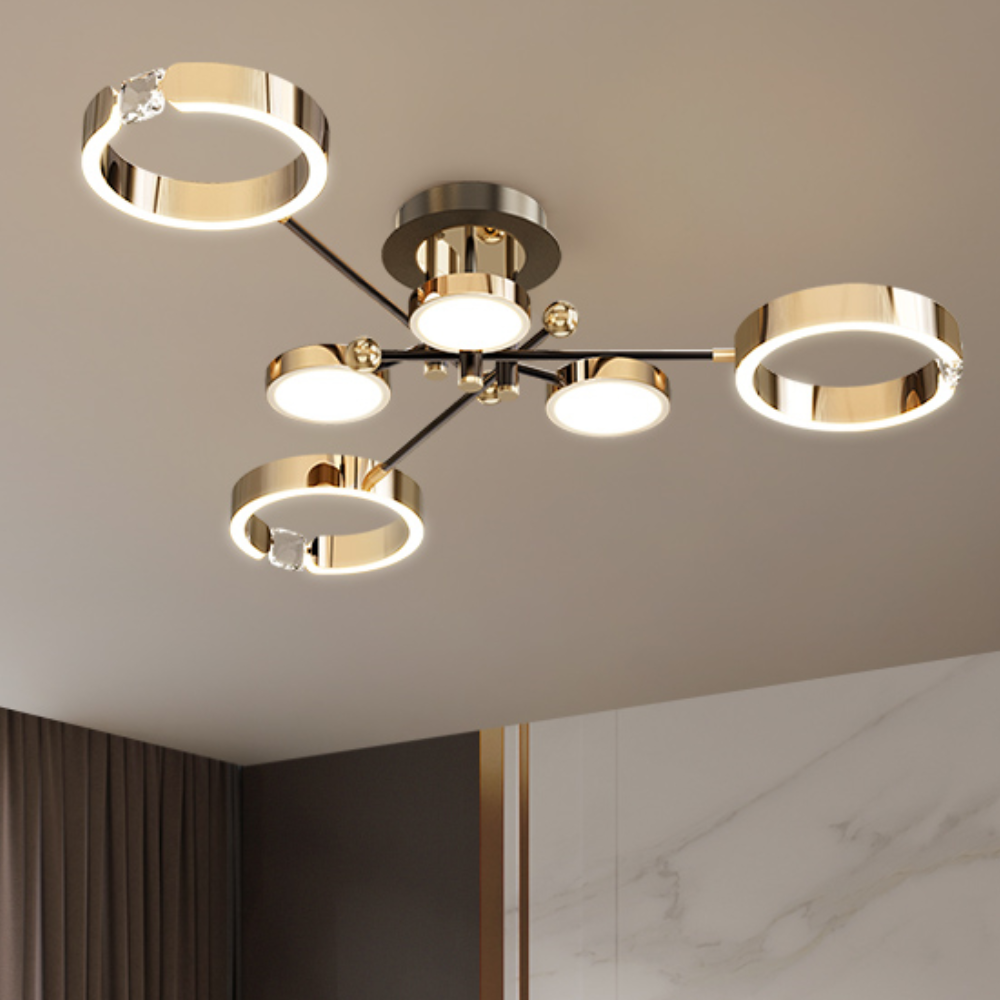 Gilded Radiance Pendant Light - Procure Décor