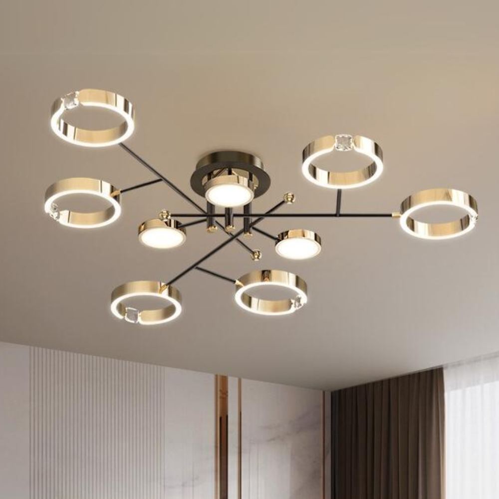 Gilded Radiance Pendant Light - Procure Décor