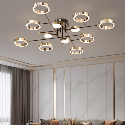 Gilded Radiance Pendant Light - Procure Décor