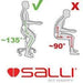 Salli SwingFit Care Ergonomic Saddle Medical or Office Chair - CASFHA3SS-MU