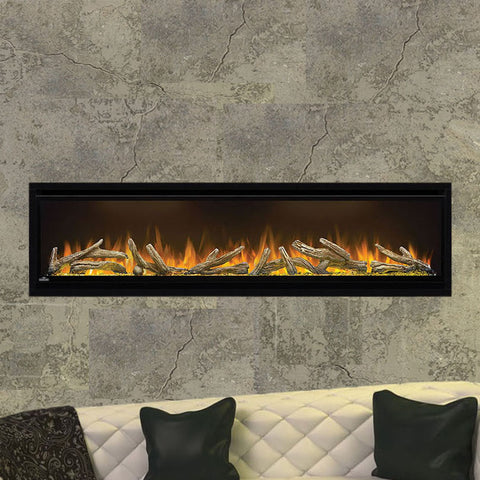 Napoleon Fireplace saAlluravision Slimline Wall Mounted Electric Fireplace, Napoleon, 42", 50", 60", 74", NEFL42CHS-1