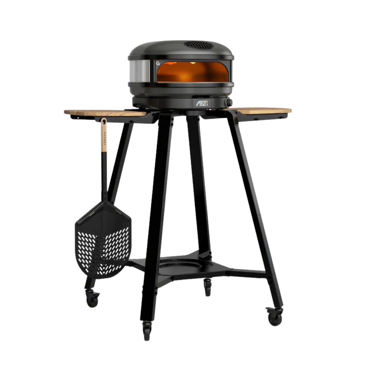 Gozney Arc Off-Black Outdoor Propane Gas Freestanding Pizza Oven Bundle - DELANTALGW | GAPOBUS1424 | AA1786 | AD1774