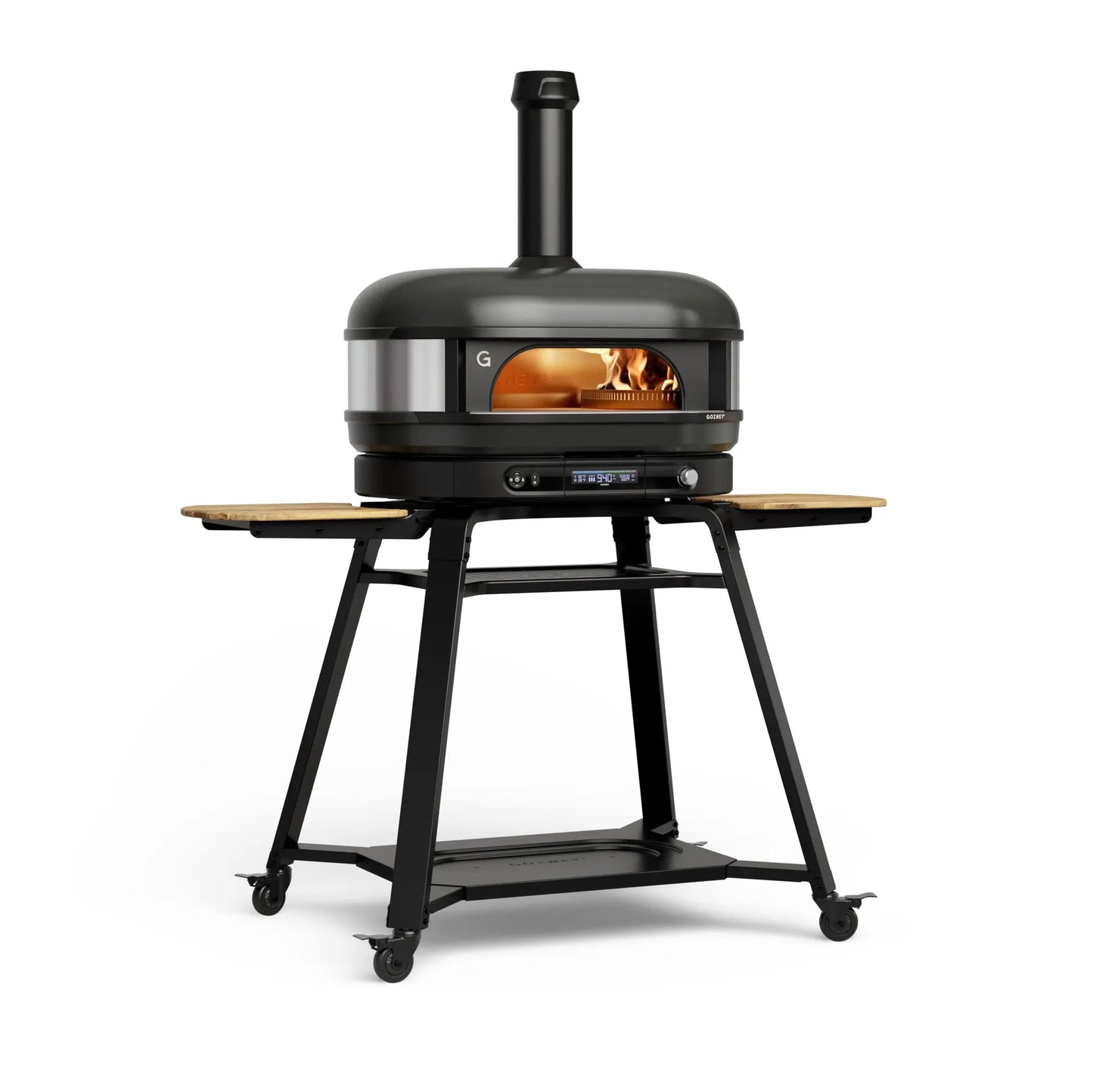 Gozney Dome XL Gen 2 Off-Black Dual Fuel Freestanding Outdoor Pizza Oven - GMPOBUS1825 | AM1985