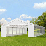 Outsunny 40' x 20' Heavy Duty Carport Party Tent Event Canopy - 84C-020