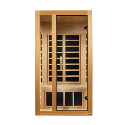 Dynamic Sauna Gracia 1-Person Low EMF FAR Infrared Sauna (DYN-6119-01) - DYN-6119-01