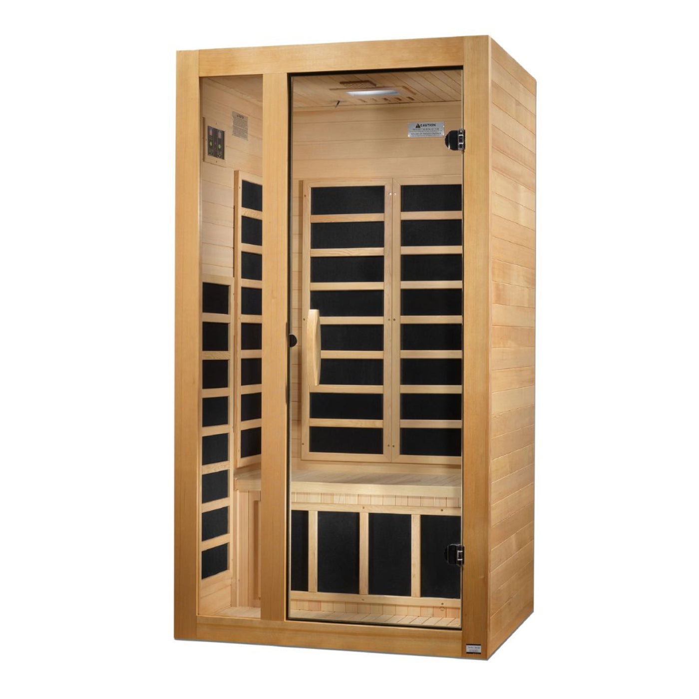 Dynamic Sauna Gracia 1-Person Low EMF FAR Infrared Sauna (DYN-6119-01) - DYN-6119-01